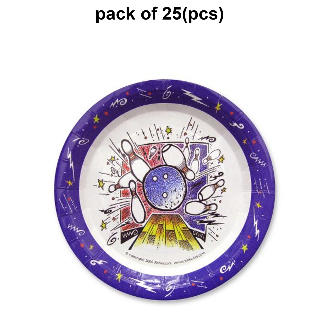 Smash Bowl Party 9 Inch Plates | Refreshments, activities, and decorations | Raheev®